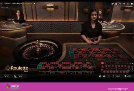 Jackpot Guru Online Live Casino
